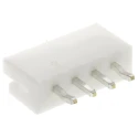 JST EH Series Straight Through Hole PCB Header 4 Contact 2.5 mm Pitch 1 Row Shrouded B4B-EH-A (LF) (SN)