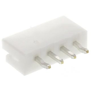 JST EH Series Straight Through Hole PCB Header 4 Contact 2.5 mm Pitch 1 Row Shrouded B4B-EH-A (LF) (SN)
