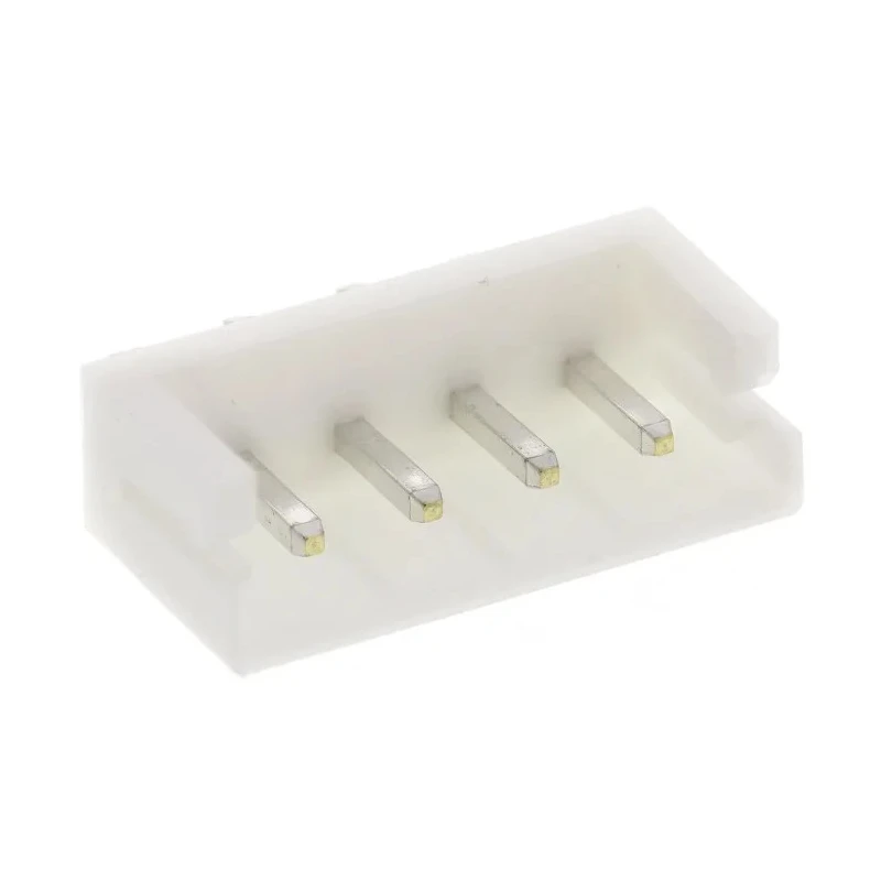 JST EH Series Straight Through Hole PCB Header 4 Contact 2.5 mm Pitch 1 Row Shrouded B4B-EH-A (LF) (SN)