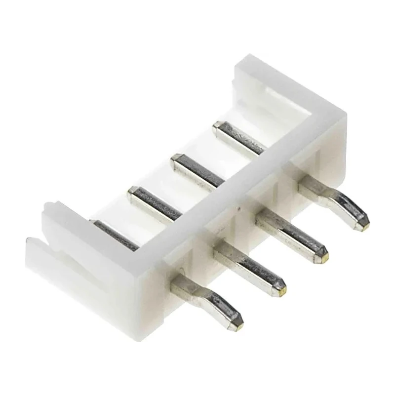 JST EH Series Straight Through Hole PCB Header 4 Contact 2.5 mm Pitch 1 Row Shrouded B4B-EH-A (LF) (SN)