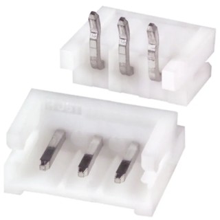 RS PRO EH Series 90° Right Angle Through Hole PCB Header 3 Contacts 2.5 mm Pitch 1 Row Shrouded S3B-EH (LF) (SN)