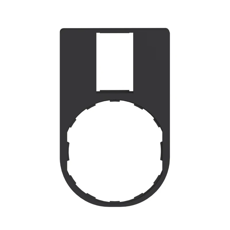 Schneider Electric Blank Label Holder for Use with XB5 Series, XB4 Series ZBZ33