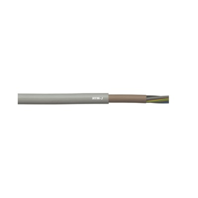 Lapp NYM-J 5 Core Grey Power Cable 50 °C 50 m Polyvinyl Chloride 16000513