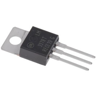 onsemi Adjustable Low Dropout Linear Voltage Regulator TO-220 3-Pin -40V LM337BTG