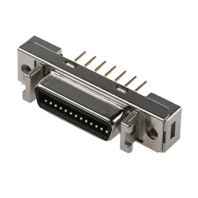3M 26 Way Female Straight Through Hole SCSI Connector 2.54 mm Pitch, Solder Termination 10226-6212PL
