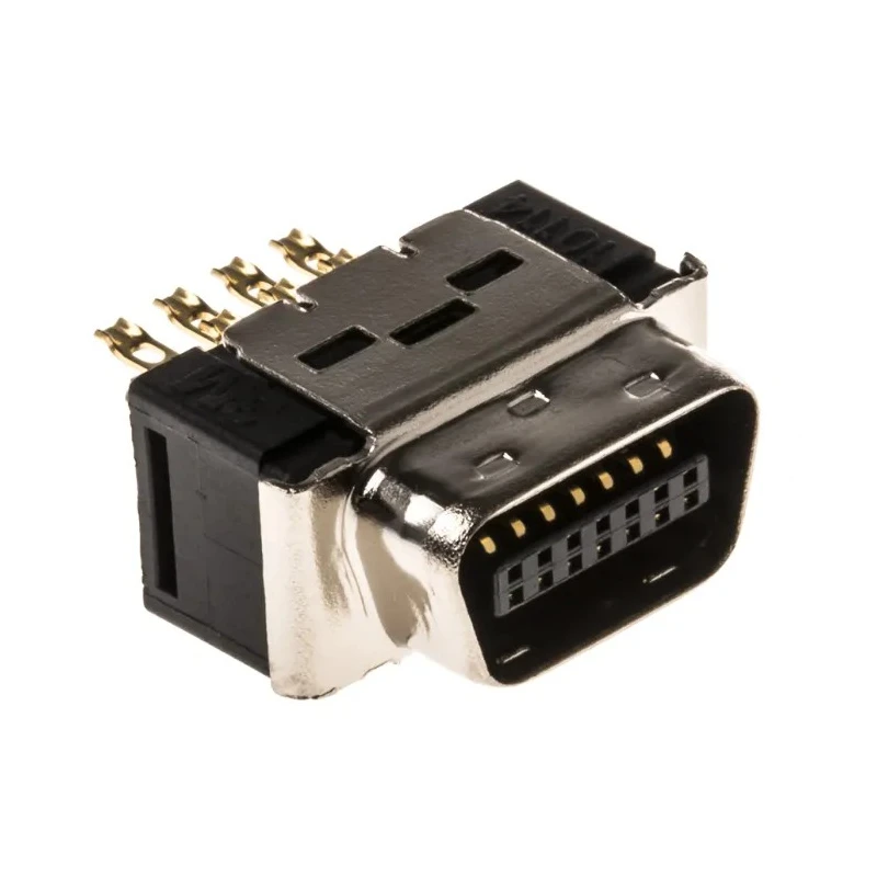 3M D-Sub Connector 14 Way Straight 2.54 mm Pitch Cable Mount Male Contact 1A Current Steel Housing 10114-3000PE