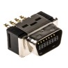 3M D-Sub Connector 14 Way Straight 2.54 mm Pitch Cable Mount Male Contact 1A Current Steel Housing 10114-3000PE