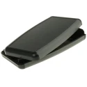 Hammond 1553 Series Black ABS Handheld Enclosure with Integral Battery Compartment IP54 147.2 mm x 89 mm x 25 mm 1553DBKBAT
