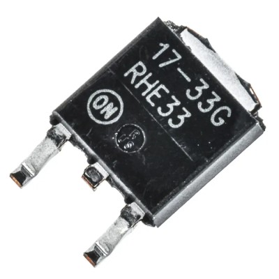 onsemi Surface Mount Positive Voltage Regulator 20V 3-Pin LDO Linear Regulator NCP1117DT33G