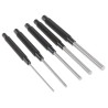 Starrett 5-Piece Pin Punch Set 0.375in Shank S248