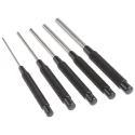 Starrett 5-Piece Pin Punch Set 0.375in Shank S248