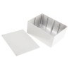 RS PRO Grey Lid Shielded Die Cast Aluminium Enclosure 76.3 mm x 165.8 mm x 127.3 mm 517-3636