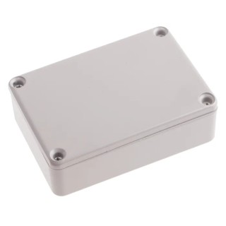 RS PRO Grey Lid Die Cast Aluminium Enclosure 25.5 mm x 79.9 mm x 54.9 mm 517-3686