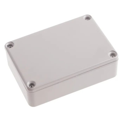 RS PRO Grey Lid Die Cast Aluminium Enclosure 25.5 mm x 79.9 mm x 54.9 mm 517-3686