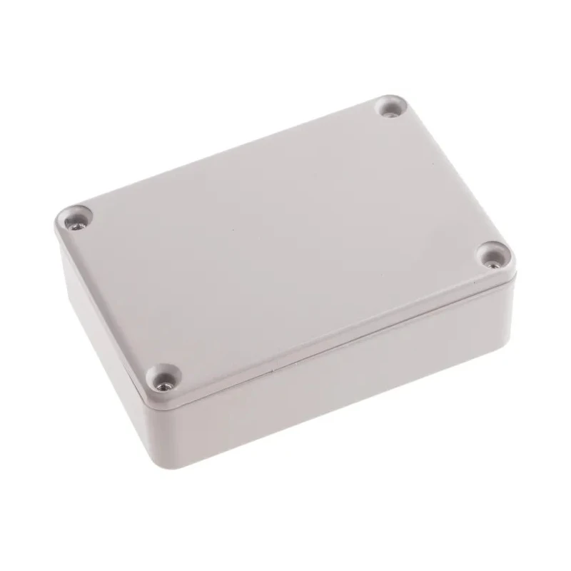 RS PRO Grey Lid Die Cast Aluminium Enclosure 25.5 mm x 79.9 mm x 54.9 mm 517-3686