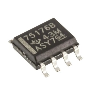 Texas Instruments Line Transceiver SN75176BD, Differential, Non-Inverting, 8-Pin SOIC