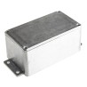 RS PRO Flanged Silver Lid Die Cast Aluminium Enclosure IP65 55 mm x 139.6 mm x 63.8 mm IP65