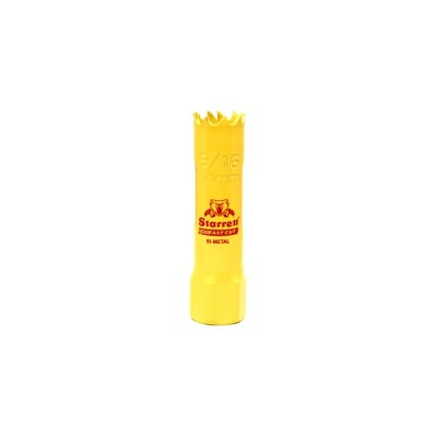 Starrett 14 mm Diameter HSS Bi-Metal Drill Bit for Stainless Steel, Metal, Mild Steel Sheet FCH0096-G