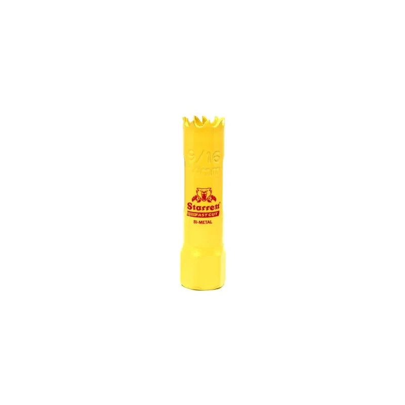 Starrett 14 mm Diameter HSS Bi-Metal Drill Bit for Stainless Steel, Metal, Mild Steel Sheet FCH0096-G
