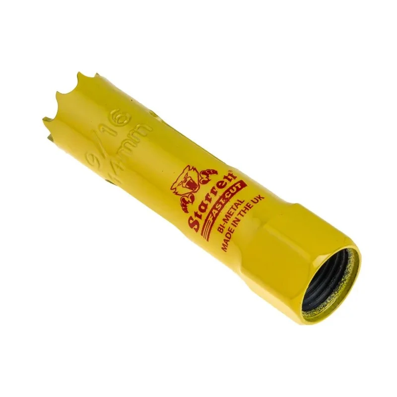 Starrett 14 mm Diameter HSS Bi-Metal Drill Bit for Stainless Steel, Metal, Mild Steel Sheet FCH0096-G