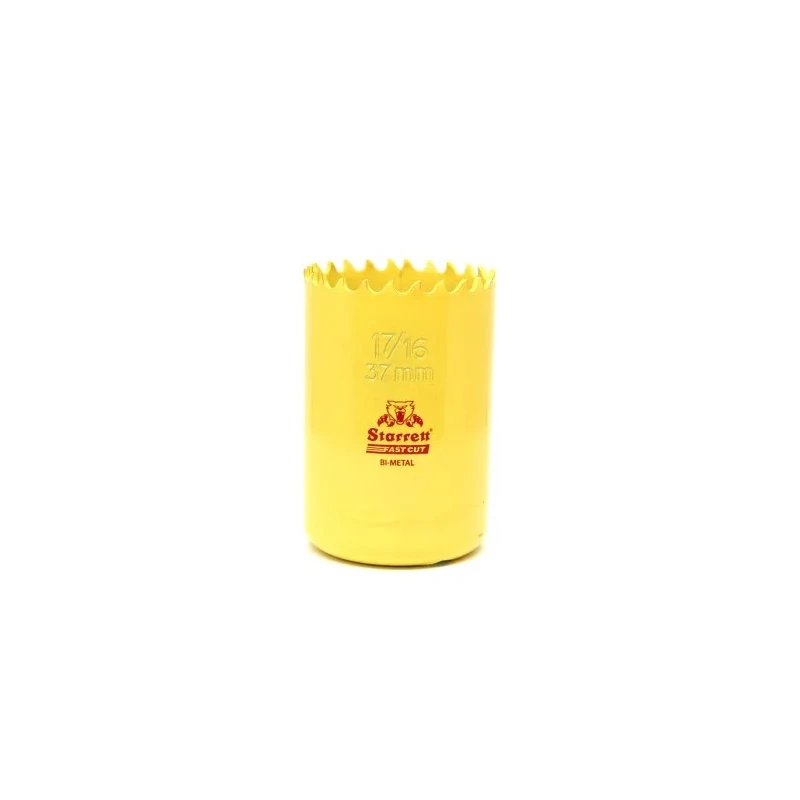 Starrett High-Speed Steel Bi-metal Drill Bit 37 mm Diameter for Mild Steel Sheet, Metal, Stainless Steel FCH0176-G