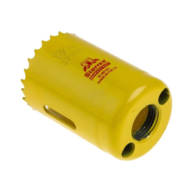 Starrett High-Speed Steel Bi-metal Drill Bit 37 mm Diameter for Mild Steel Sheet, Metal, Stainless Steel FCH0176-G