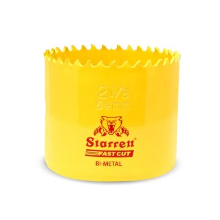 Starrett 54 mm Diameter HSS Bi-metal Drill Bit for Stainless Steel, Mild Steel Sheet FCH0218-G