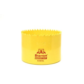 Starrett 65 mm Diameter HSS Drill Bit for Metal, Mild Steel Sheet, Stainless Steel FCH0296-G
