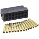 HARWIN Datamate PCB Connector Kit with Crimps, 14 Way DIL Female Shell M80-8881405