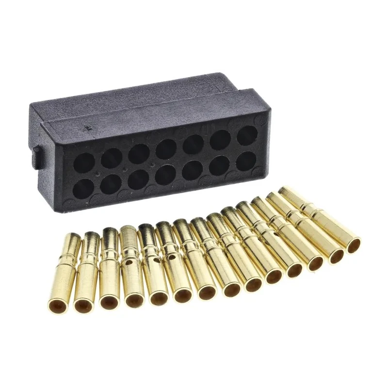 HARWIN Datamate PCB Connector Kit with Crimps, 14 Way DIL Female Shell M80-8881405