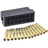 HARWIN Datamate PCB Connector Kit with Crimps, 14 Way DIL Female Shell M80-8881405