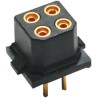 HARWIN M80 Series Straight Through Hole PCB Socket, 10-Contact, 2 Row, 2 mm Pitch, 12A, 120V, Nylon Housing M80-8501045