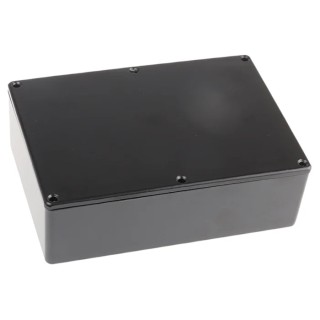 RS PRO Black Die Cast Aluminium Enclosure IP66 55 mm x 171.9 mm x 120.9 mm IP66