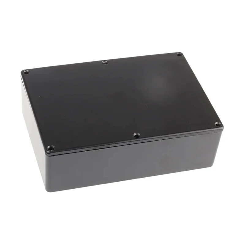 RS PRO Black Die Cast Aluminium Enclosure IP66 55 mm x 171.9 mm x 120.9 mm IP66