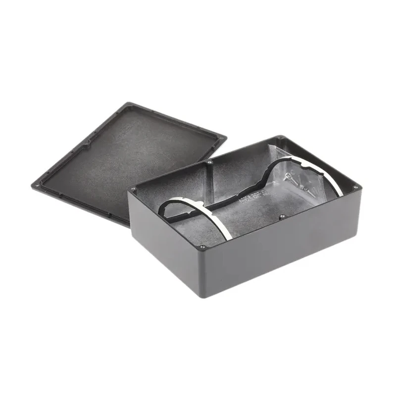 RS PRO Black Die Cast Aluminium Enclosure IP66 55 mm x 171.9 mm x 120.9 mm IP66