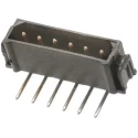 HARWIN Datamate L-Tek Series Right Angle Through Hole PCB Header, 4 Contacts, 2 mm Pitch, 1 Row, Shrouded M80-8430442