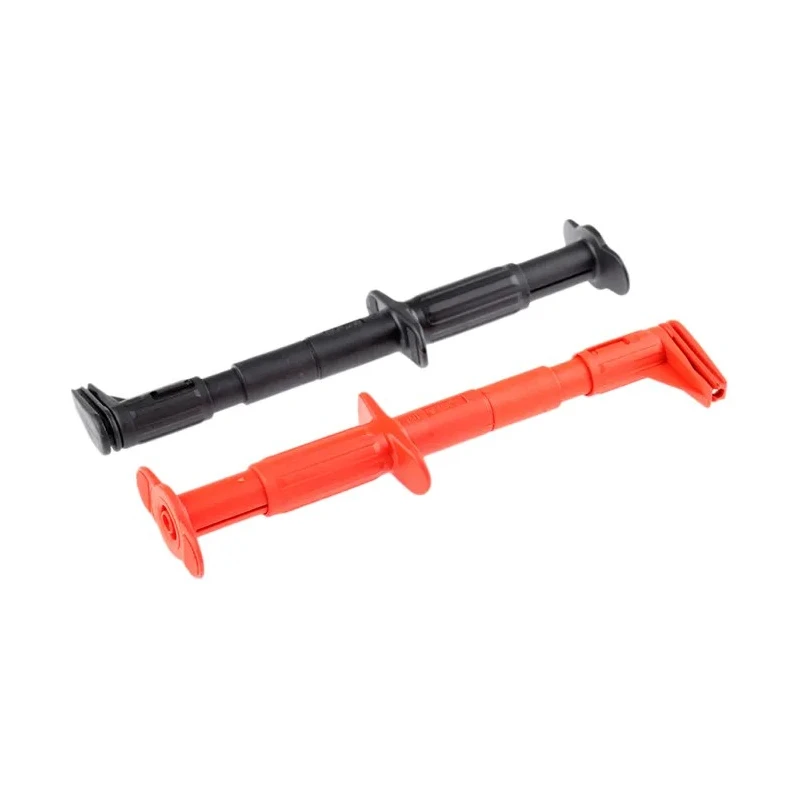 Staubli Red and Black Grabber Clip 600V, 5A, 4 mm Socket 99.00104