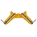 Stanley Mitre Clamp 75 mm Jaw Opening 15 mm Jaw Depth Yellow Finish Cast Aluminium 0-83-121