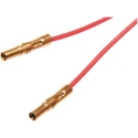 HARWIN Crimp Wire Crimp Connector 300 mm Polytetrafluoroethylene Jacket, Red M80-9230099
