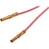 HARWIN Datamate Crimp Wire Cable Length 300 mm Red Polytetrafluoroethylene Jacket M80-9220099