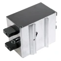 Schaffner Single Phase DIN Rail EMC Filter 16 A 250V ac 400Hz Terminal Block FN2412