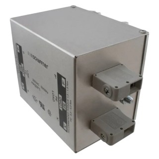 Schaffner DIN Rail EMC Filter 16 A 520V AC 400Hz Terminal Block 2 Phase FN2412H