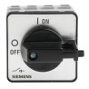 Siemens 3-Pole Panel Mount Isolator Switch 16A 8kW IP65