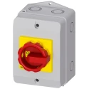 Siemens 3-Pole Front Isolator Switch IP65, 16A, 8 kW, 690V ac, Screw Terminal 