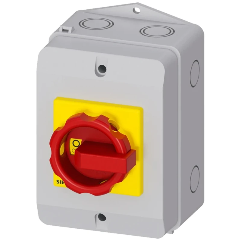 Siemens 3-Pole Front Isolator Switch IP65, 16A, 8 kW, 690V ac, Screw Terminal 