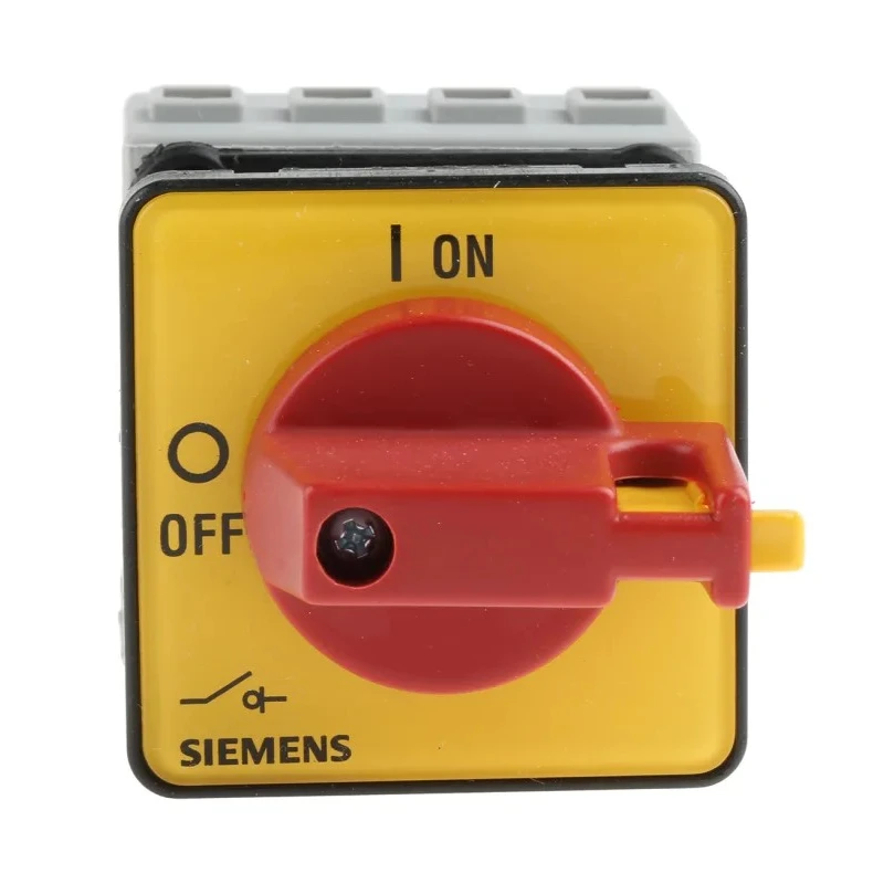 Siemens 3-Pole Panel Mount Isolator Switch 16A 7.5 kW IP65 