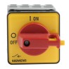 Siemens 3-Pole Panel Mount Isolator Switch 16A 7.5 kW IP65