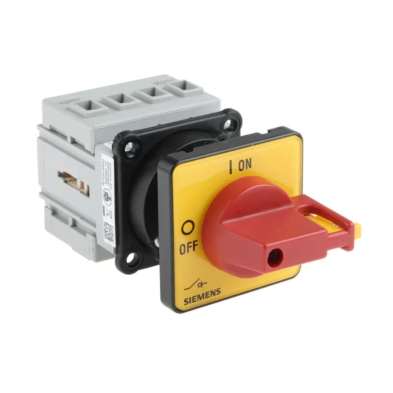 Siemens 3-Pole Panel Mount Isolator Switch 16A 7.5 kW IP65 