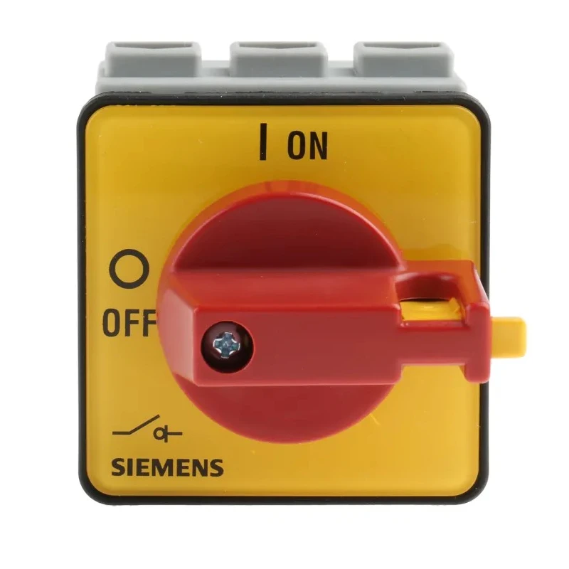 Siemens 3-Pole Panel Mount Isolator Switch IP65 32A 12kW 690V AC SENTRON Series 