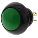 Otto P9 Series Momentary Panel Mount Push Button Switch SPDT Green LED IP68 28 V dc 115 V ac P9113125W